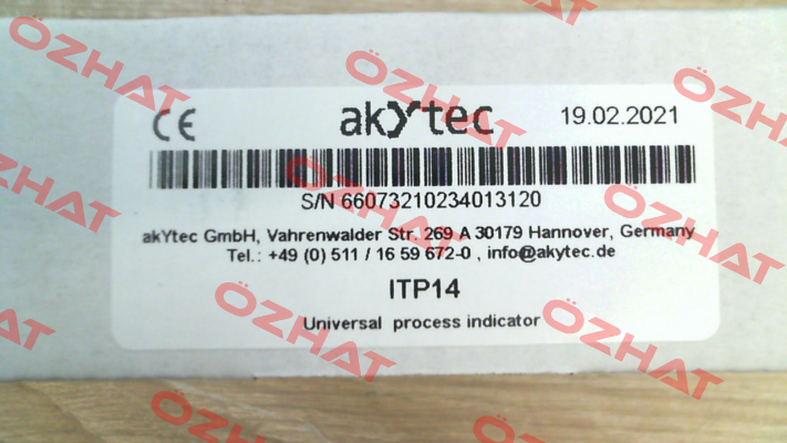 Nr. 66073 Type ITP14 AkYtec