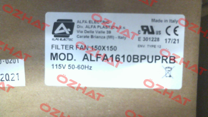 ALFA 1610 BPUPRB Alfa Electric