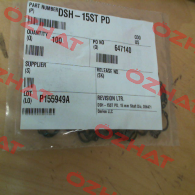DSH-15ST PD Rotor Clip