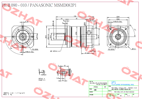 90090PEII090-010 Apex Dynamics