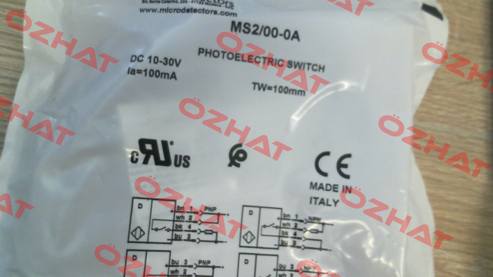MS2/00-0A Micro Detectors / Diell (now Datasensing)