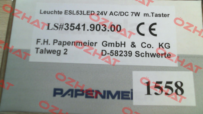 Typ ESL53-LED-B Lumistar