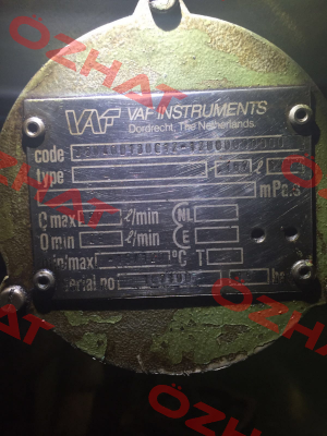  J5040B130C12-1200000  VAF Instruments