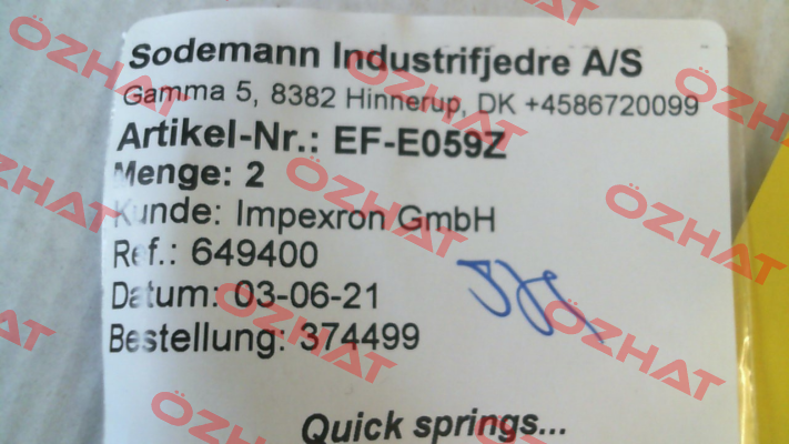 EF-E059Z Sodemann