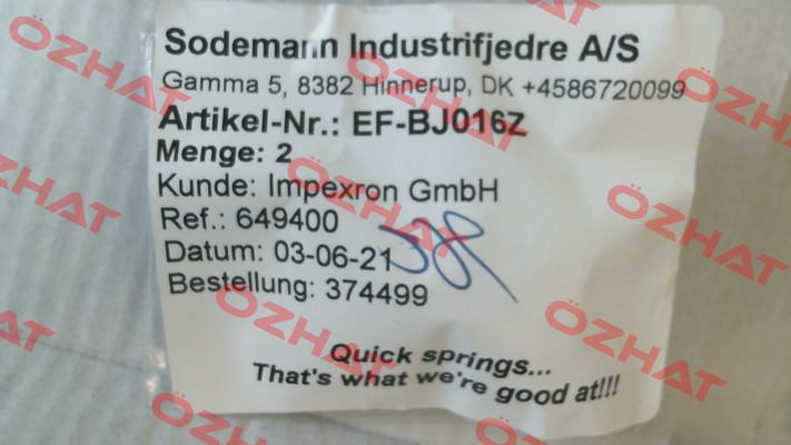 EF-BJ016Z Sodemann