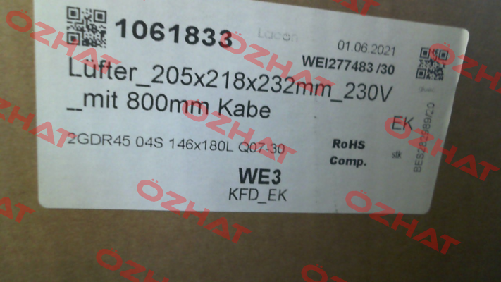 2GDR45 04S 146x180L  Q07-30 Ecofit