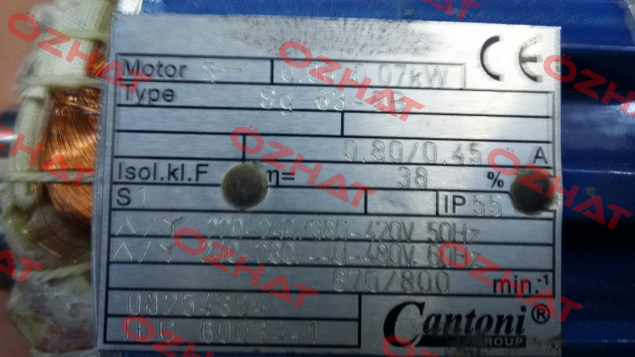 Typ Sg 63-8B  Cantoni
