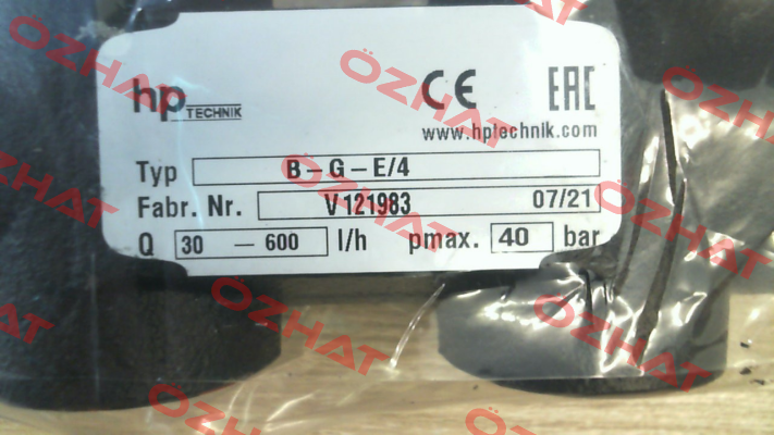 B-G-E/4 HP Technik