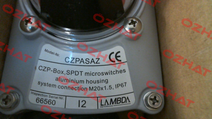 CZPASAZ LAMBDA SYSTEM KOMPONENTEN