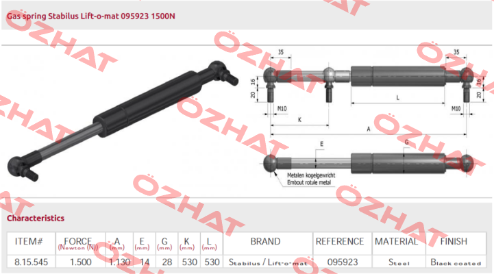 095923 Stabilus