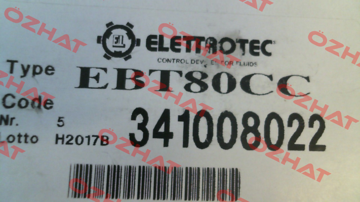EBT80CC Elettrotec