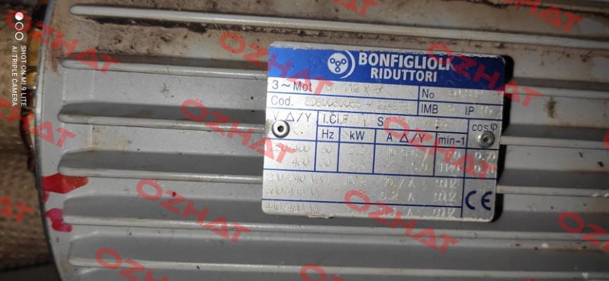 BN112M6 B5 E3 Bonfiglioli