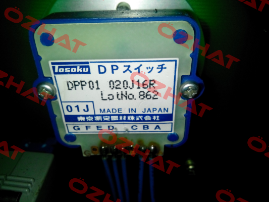 DPP01020J16R Lot. No 862  TOSOKU