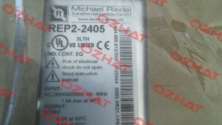 REP2-2405 120W 2ph Michael Riedel Transformatorenbau