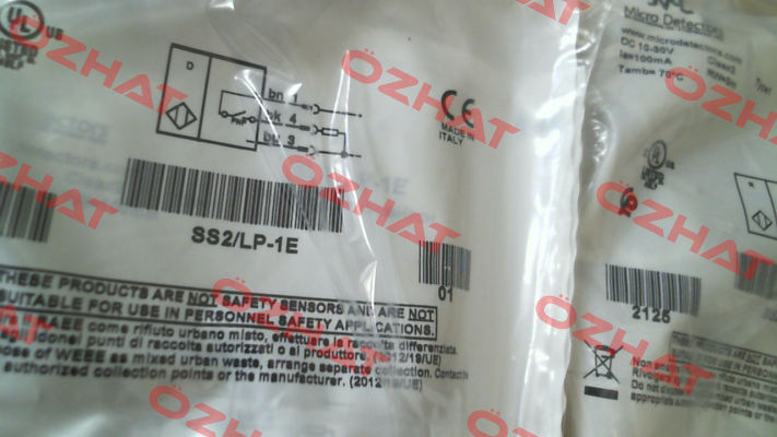 320000005000, Type: SS2/LP-1E Micro Detectors / Diell (now Datasensing)