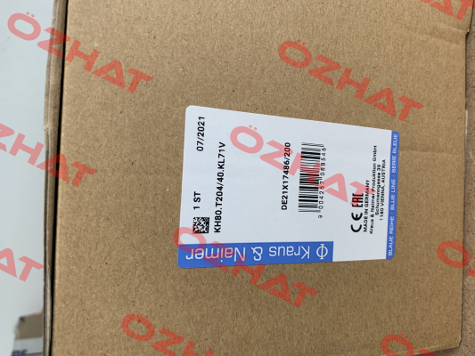 KH32 T204/40 KL11V Kraus & Naimer