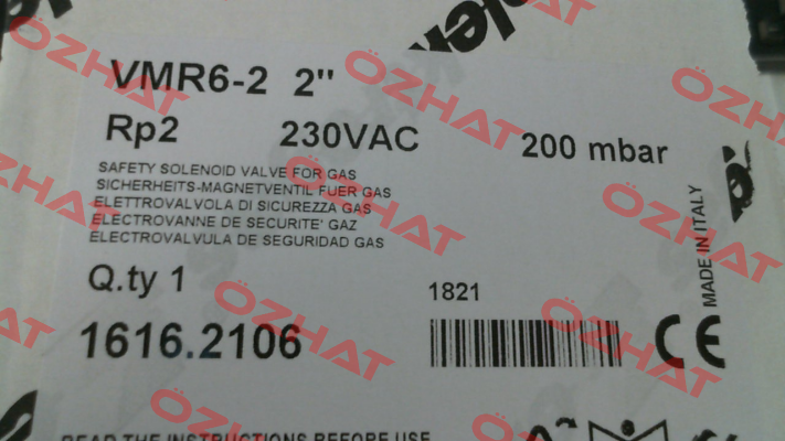 VMR6-2 RP2 Elektrogas
