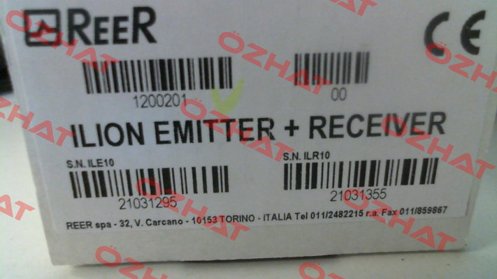 ILION IL 10 (SP-R-12-002-01) Reer