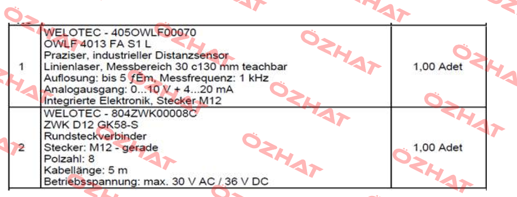 OWLF 4013 FA S1 L Welotec