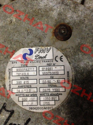 TX140L08 FMV-Lamel (now Ziehl Abegg)