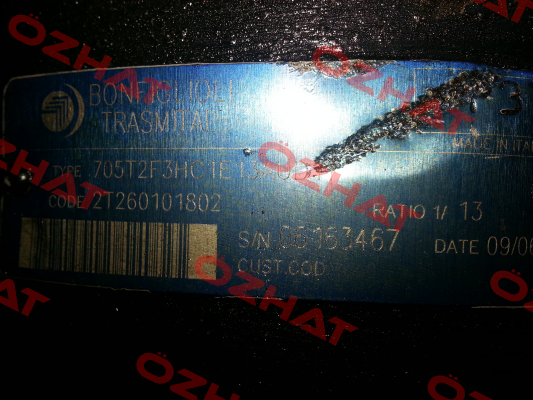 705T2F3HC1E13AUD.1T (OEM) Bonfiglioli
