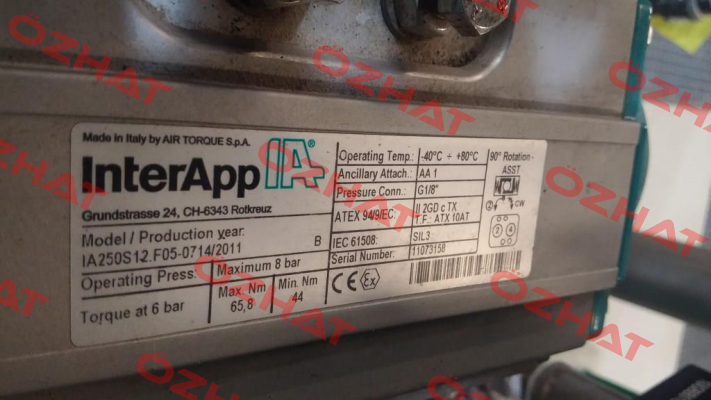 IA250S12.F05.F0714 InterApp