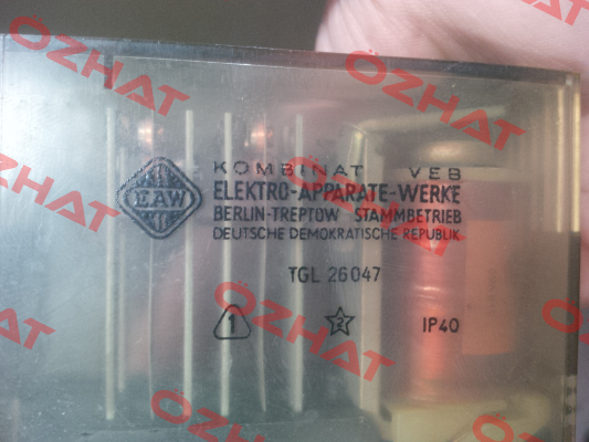 TGL 26047 2RH01, 48VDC Relog