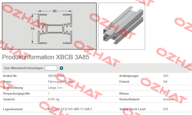 XBCB 3A85 FlexLink