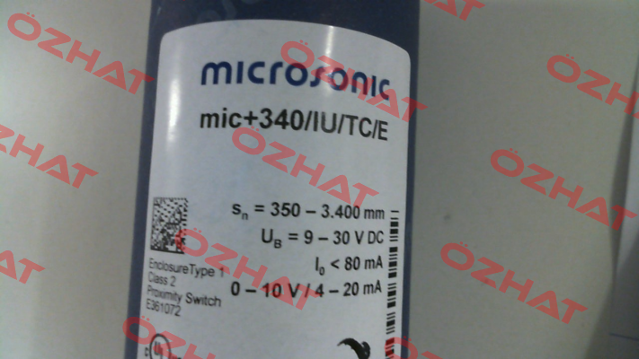p/n: 22421, Type: mic+340/IU/TC/E Microsonic