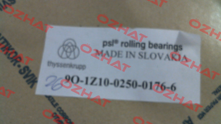 9O-1Z10-0250-0176-6 PSL