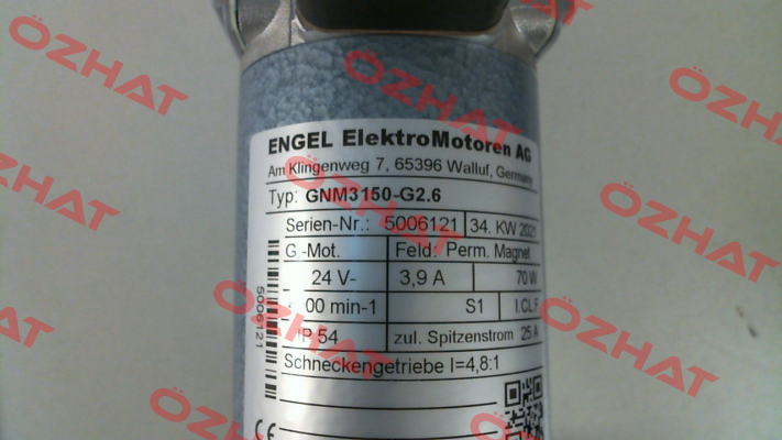 8031900950 - GNM3150−G2.6 Engel Motor