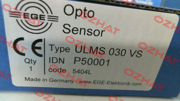 p/n: P50001, Type: ULMS 030 VS Ege