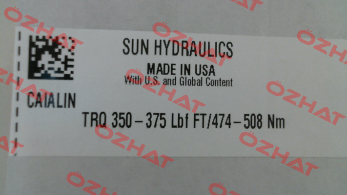 CAIA-LIN Sun Hydraulics