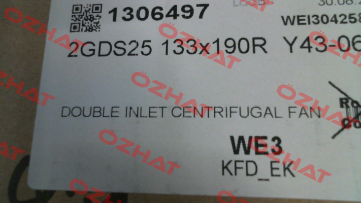 P/N:1306497; Type:2GDS25 133x190R Y43-06 Ecofit