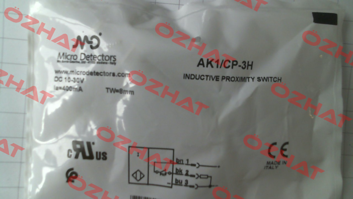 AK1/CP-3H Micro Detectors / Diell (now Datasensing)
