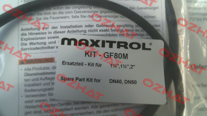 5090 KIT - GF 80 M Maxitrol