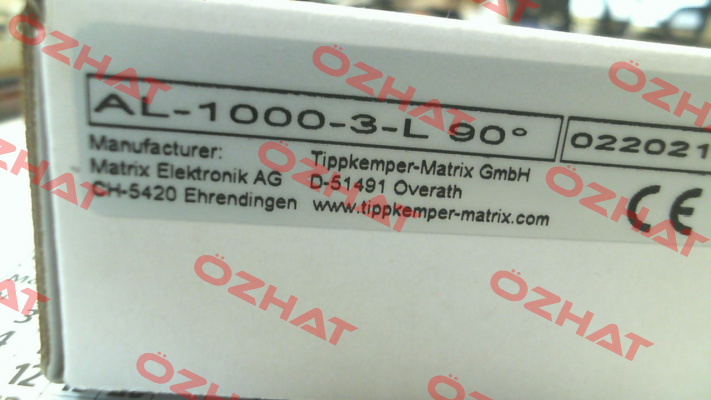 AL-1000-3-L 90° Tippkemper