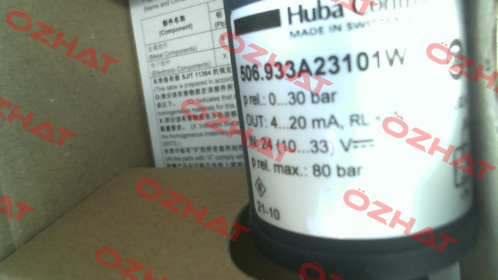 506.933A23101W Huba Control