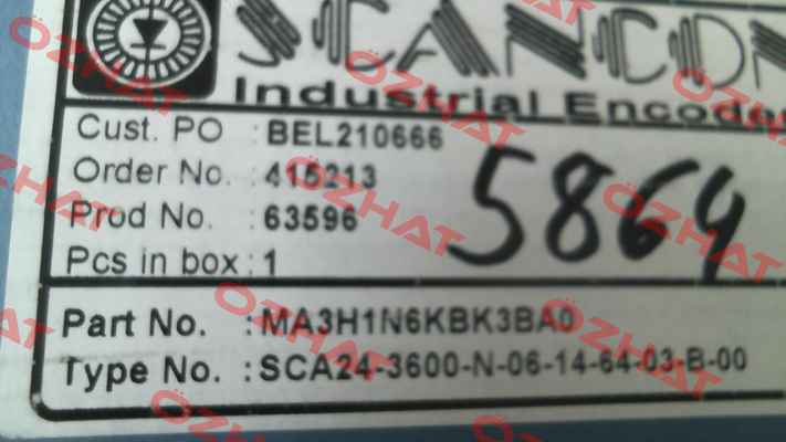 SCA24-3600-N-06 x 14-64-03-B-00 Scancon