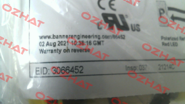 3066452 / QS18VP6LPQ8 Banner Engineering