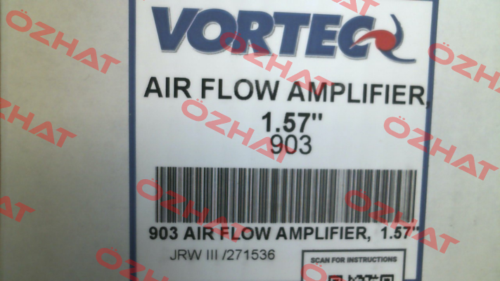 P/N: 903 BSP, Type: 903 NPT Vortec