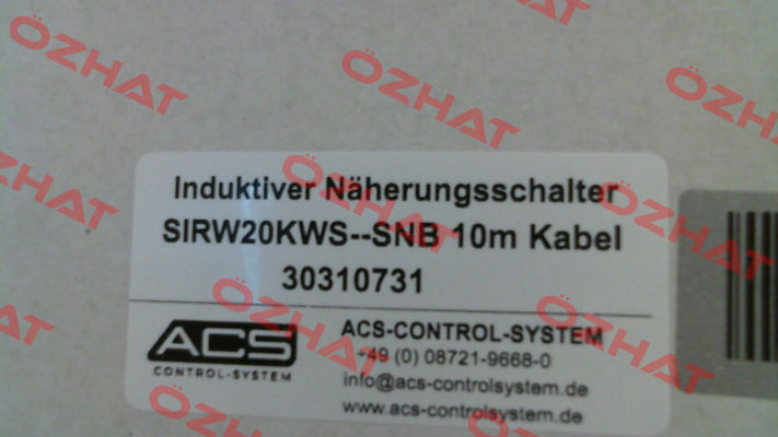 SIRW20KWS--SNB ACS CONTSYS