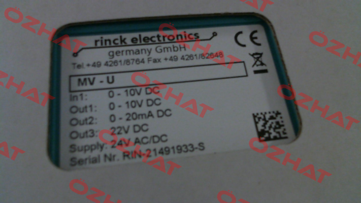 MV-U Rinck Electronic