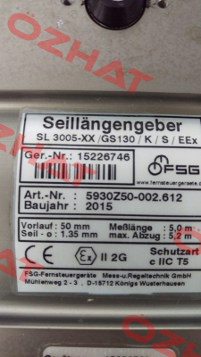 5930Z50-002.612  FSG Fernsteuergeräte