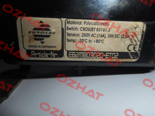 EB2M803020-ET02 Eurotec