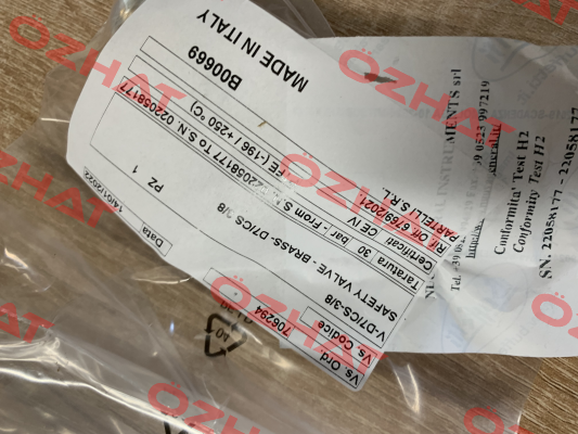 018398599 Nuova General Instruments