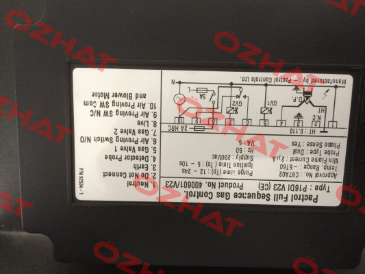 PAC40035 - P 16 DI Dual  Pactrol