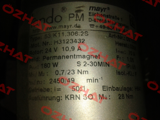 0970347  Mayr