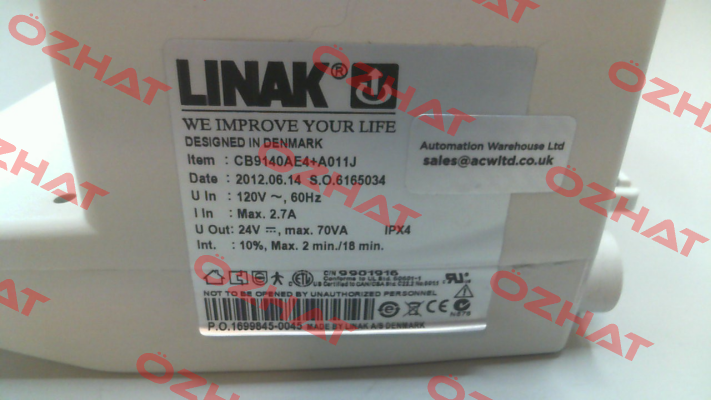 CB9140AE4+A011 Linak