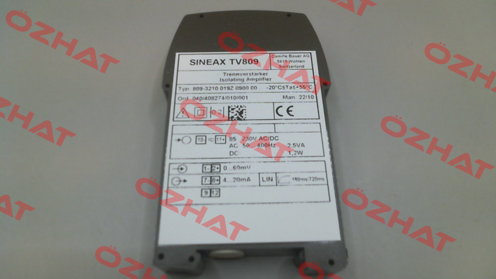 Sineax TV 809 (85..230V DC/AC) Gossen Metrawatt